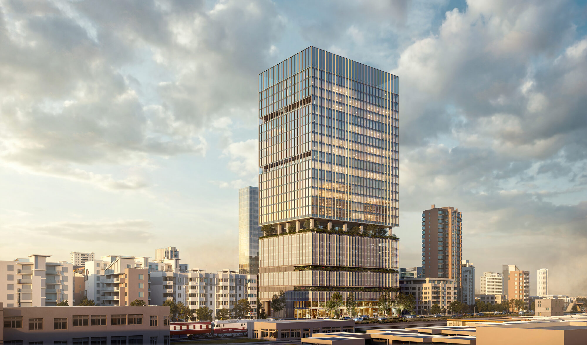 One Business Bay tower at Senapati Bapat Marg, Matunga West