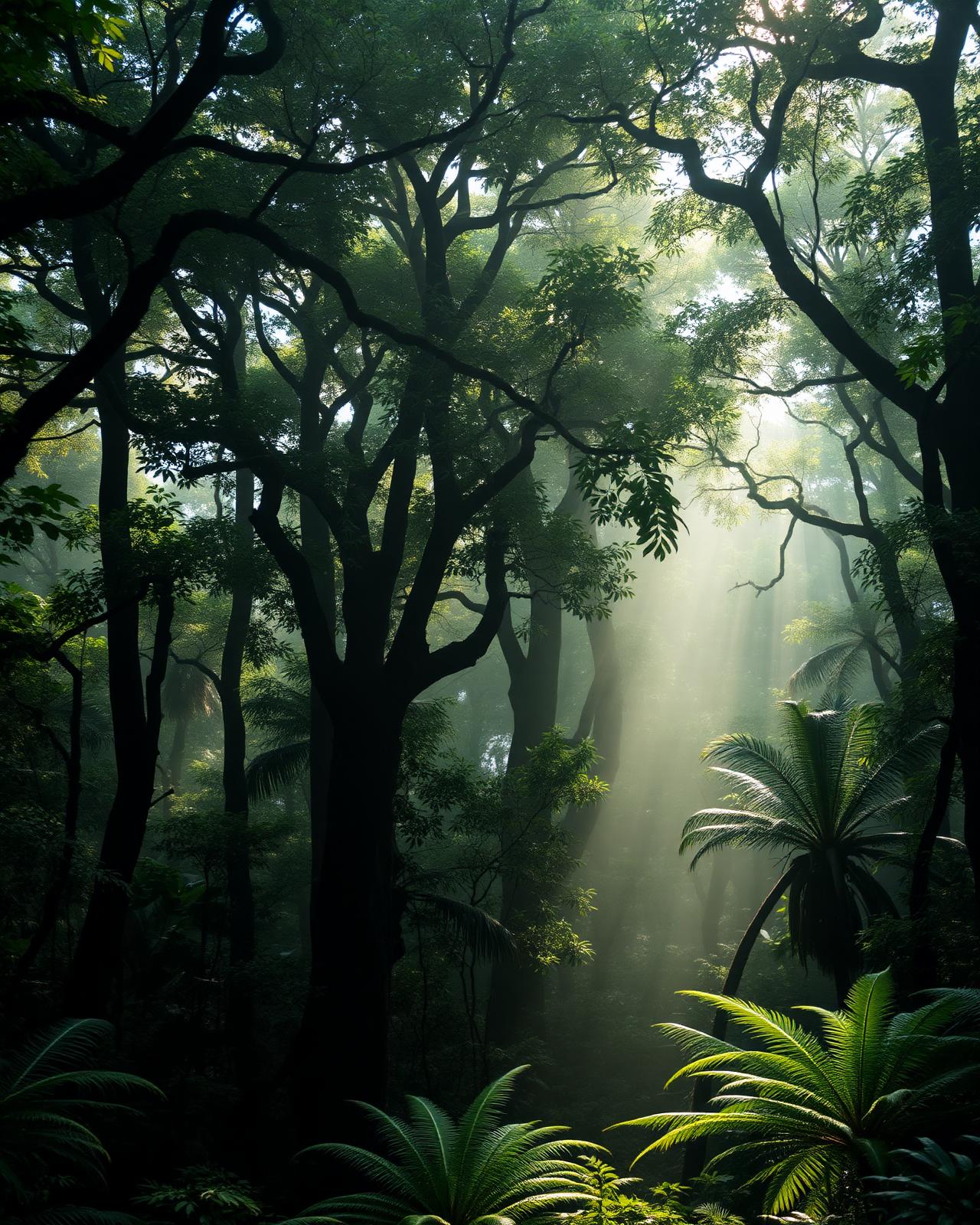Miyawaki forest — dense native canopy planned within One Business Bay